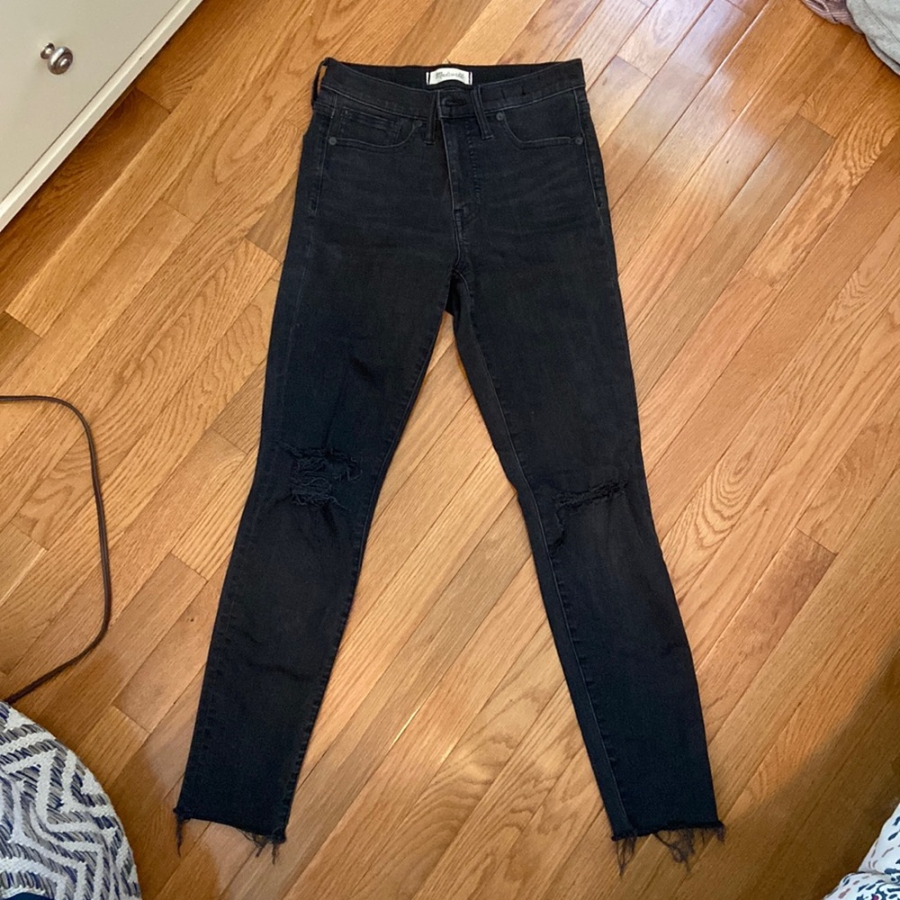 Madewell 9” High Rose Skinny Jeans